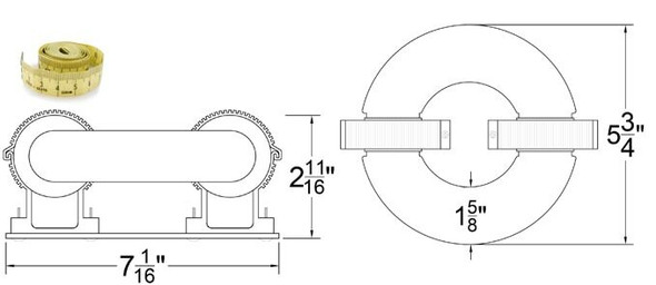 Induction lamp dimensions