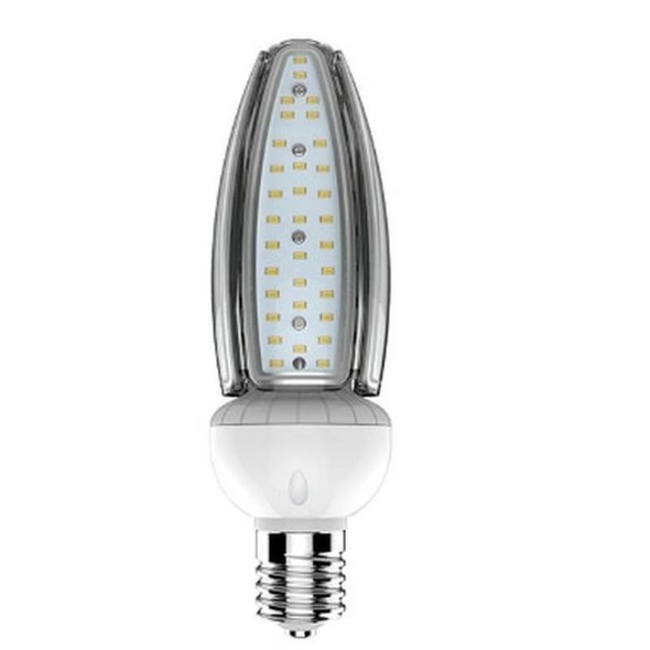 30w - 50w LED Retrofit Bulb, E26 / E39, IP65 Rated, Narrow T15 Form Factor, shadow free design, UL DLC Certified 3000K - 5000K ICT 1