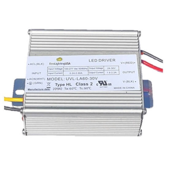 Class 2 LED Constant Voltage Driver, 150 Watt, 120-277VAC Input, 12VDC  Output, 3 Channel Output, 0-10V Dimmable, Aluminum Case, UL Rated, IP68 