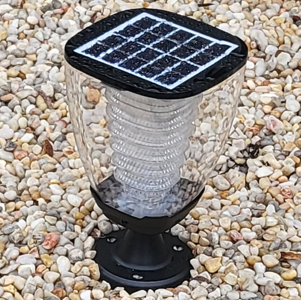 Pedestal Mount Solar Light LED 3000K LGA-PMC-100 5