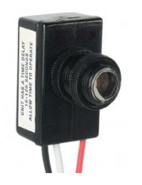 Photocell 120V to 277V for outdoor light fixtures LED Compatible Day Night Sensor 1/2 npt wall mount ISENPH2 2