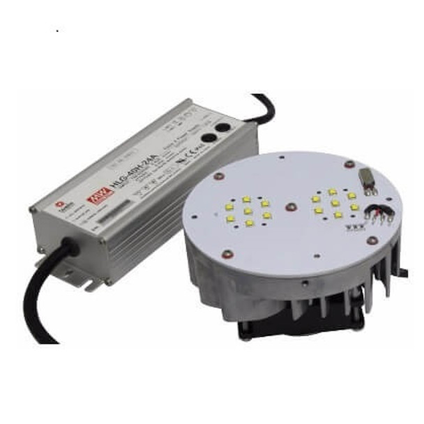35w - 65w LED Retrofit Module with Mounting Bracket 3000K - 5000K Color Temp HID Replacement IRKR