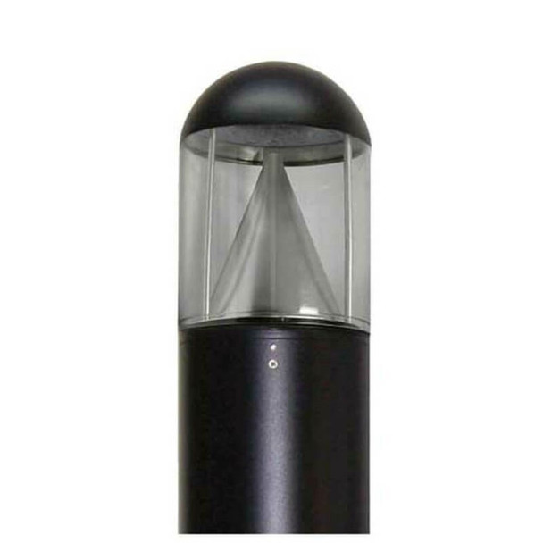 Round top Bollard with cone lens