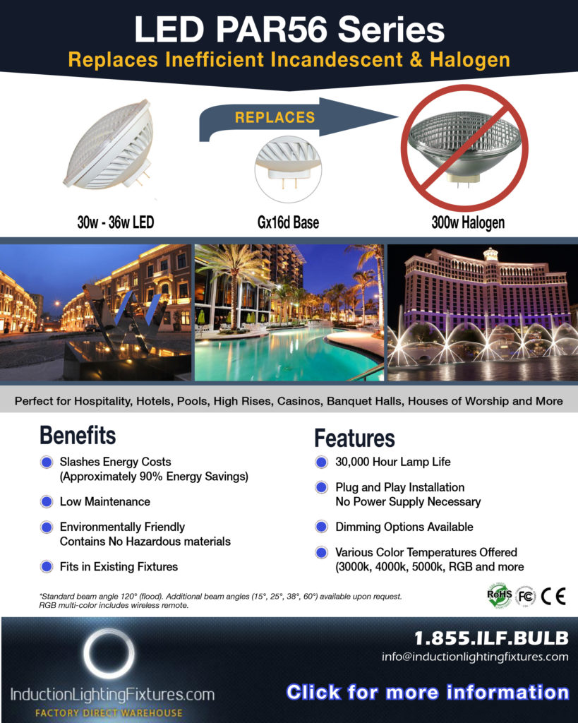 Par56 LED Induction Lighting Fixtures Induction Lighting Fixtures Corp