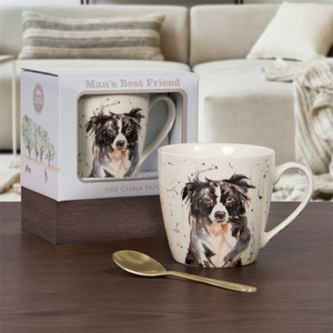 Mans Best Friend Collie Mug