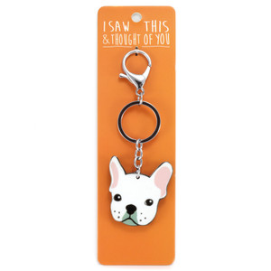 I Saw This Keyring - French Bulldog I Saw This Keyring - French Bulldog