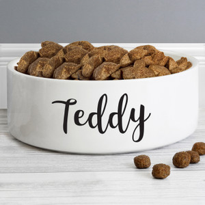 Personalised Ceramic Dog Bowl 14cm Personalised Ceramic Dog Bowl 14cm