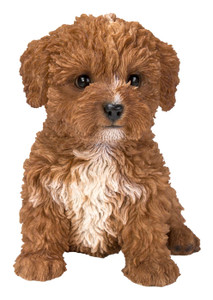 Vivid Arts Pet Pal - Brown Cavapoo Dog Ornament Figurine Vivid Arts Pet Pal - Brown Cavapoo Dog Ornament Figurine