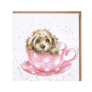 Wrendale Greetings Card - Teacup Pup Wrendale Greetings Card - Teacup Pup