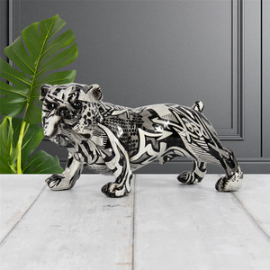 Graffiti Dog Art Monochrome Ornament - Bulldog Graffiti Dog Art Monochrome Ornament - Bulldog