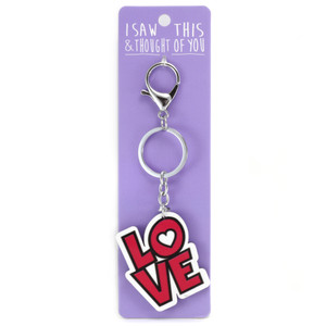 I Saw This Keyring - Love I Saw This Keyring - Love