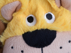 Lucas Lion Plush Dog Toy