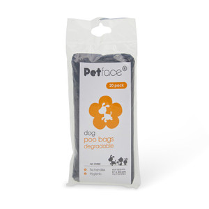 Degradable Pack 20 Travel Poop Bags