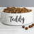 Personalised Ceramic Dog Bowl 14cm