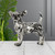 Graffiti Dog Art Monochrome Ornament - Chihuahua