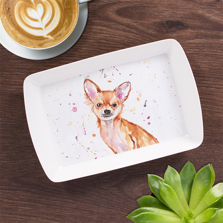 Mans Best Friend Chihuahua Small Tray