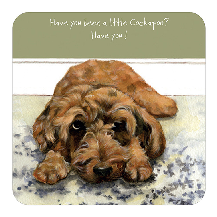 Cockapoo Dog Coaster - Have You