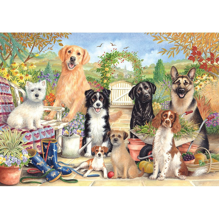 500 Piece Jigsaw Puzzle - Waiting For Walkies