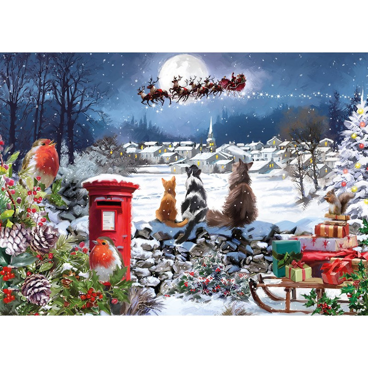 1000 Piece Jigsaw Puzzle - Christmas Delivery
