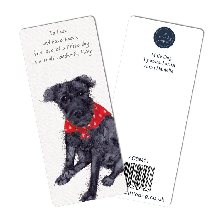 Bookmark Patterdale Dog - Love of a Little Dog