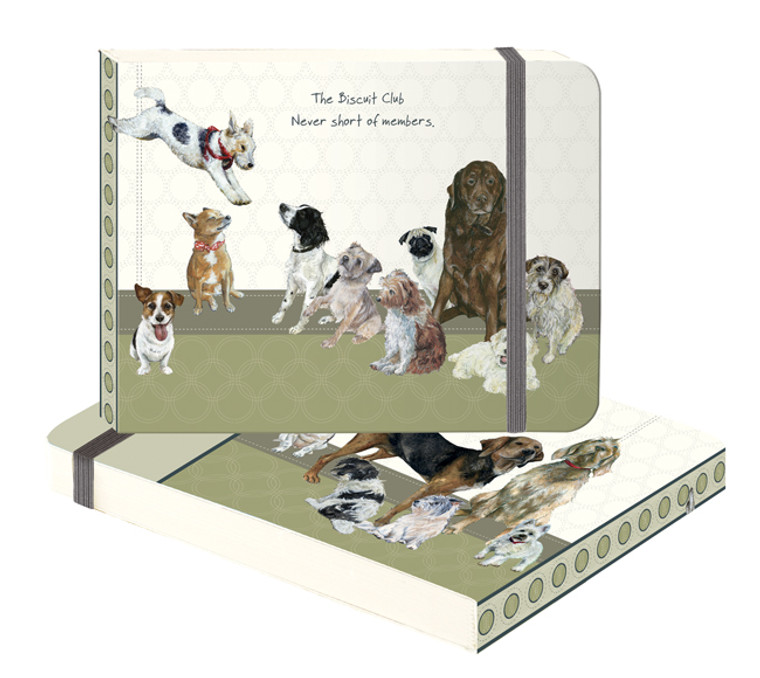Dog Themed Flip Notebook - Multi