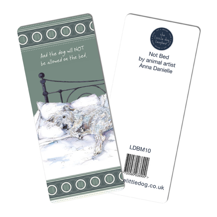 Dog Design Bookmark - Rough Coated Terrier