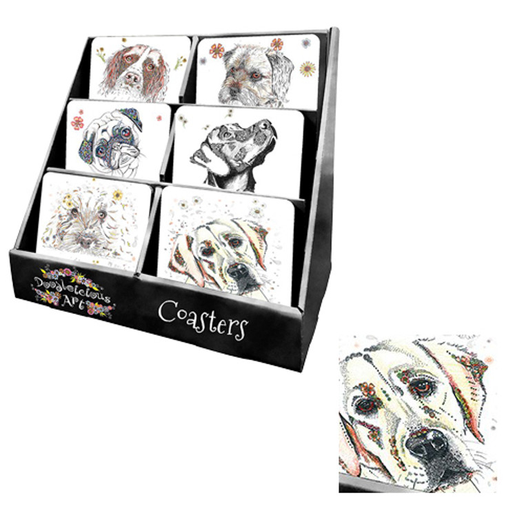 Doodleicious Dog Coaster - Labrador