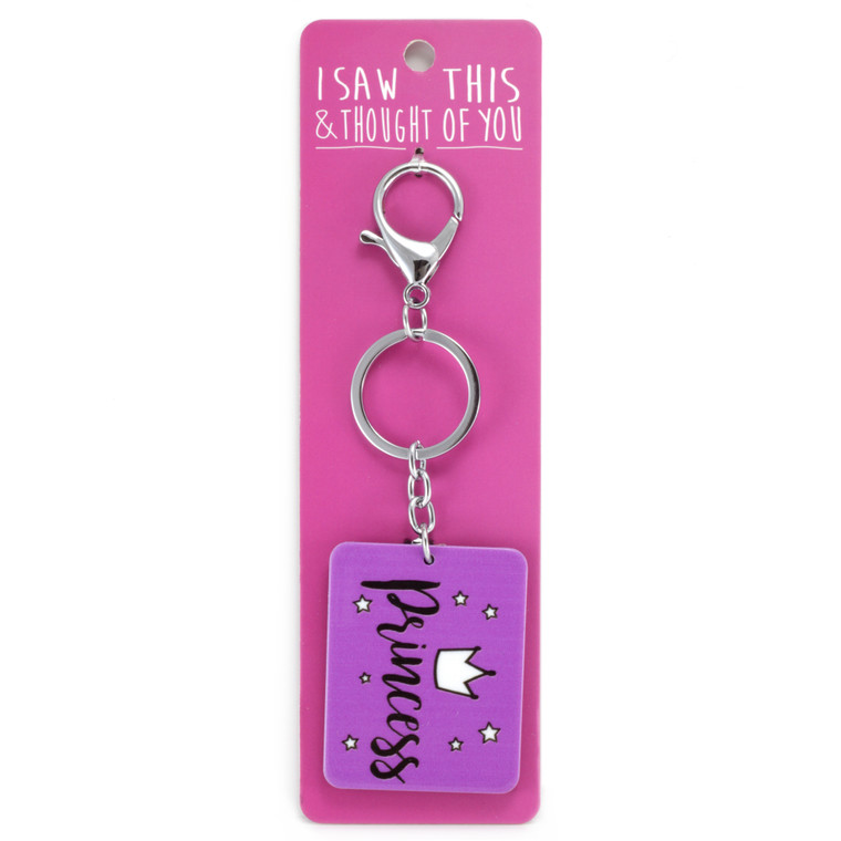 I Saw This Keyring - Princess