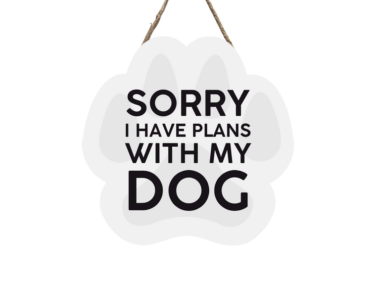 Dog Paw Shaped Sign - Plans With My Dog