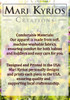 Mari Kyrios personally designs and prints each piece in the USA, ensuring quality and supporting local craftsmanship. Mari Kyrios personally designs and prints each piece in the USA, ensuring quality and supporting local craftsmanship.