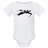 Star Force Wars X Ship Wing Baby Onesie & Infant White Bodysuit