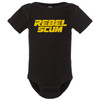 Star Force Wars Rebel Scum Baby Onesie & Infant Black Bodysuit - Yellow