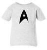 Star Voyage Trek Emblem Baby Infant & Toddler Ash T-shirt