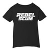 Star Force Wars Rebel Scum Baby Infant & Toddler Black T-shirt - White