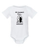 Ric Nature Boy Flair Wrestling Parody Funny Baby Onesie & Infant White Bodysuit