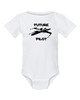 Star Force Wars X Wing Fun, Cool Baby Onesie & Infant White Bodysuit