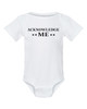 Roman the Tribal Chief Acknowledge Me Wrestling Cotton Baby Onesie & Infant Bodysuit White