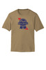 Blue Sticky Beer Parody Counter-Culture Unisex Moisture Wicking Team Fit T-Shirt - Coyote Brown