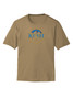 Kush Beer Parody Counter-Culture Unisex Moisture Wicking Team Fit T-Shirt - Coyote Brown