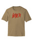 Slayer Thrash Metal Unisex Moisture Wicking Team Fit T-Shirt - Coyote Brown