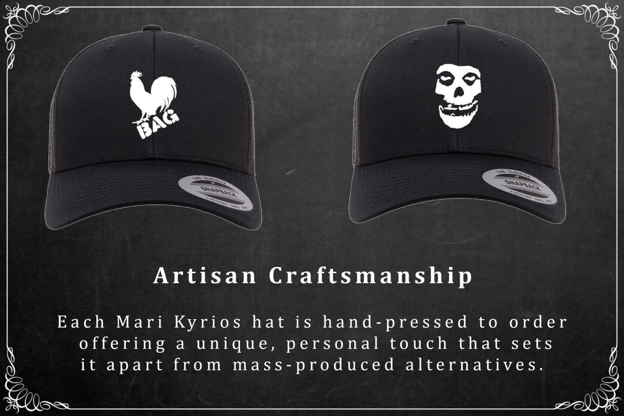 Flat bill visor, Closed back. Stretch fitted.Â  Matching undervisor, 8-row stitching on visor
