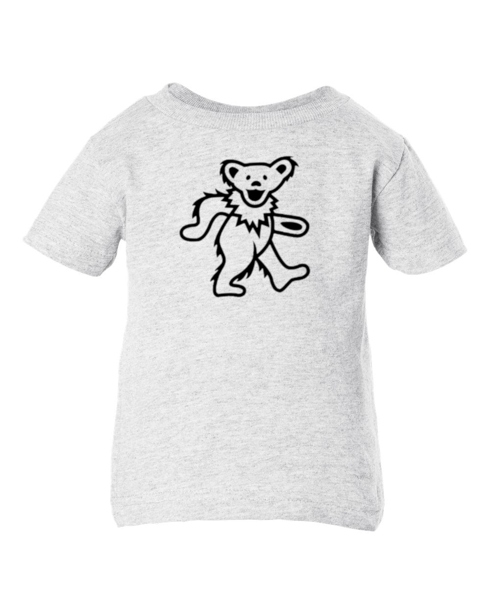 Dancing Bear Baby Grateful Hippie Dead Music Baby & Child Ash T-Shirt
