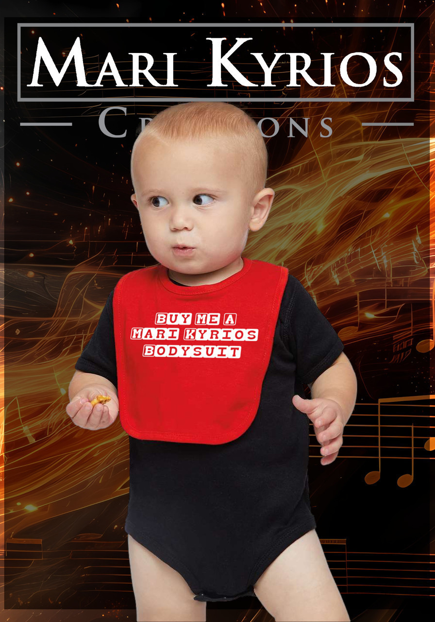 Each piece showcases original artwork, such as the slayer onesie design, providing a distinctive look for your child.