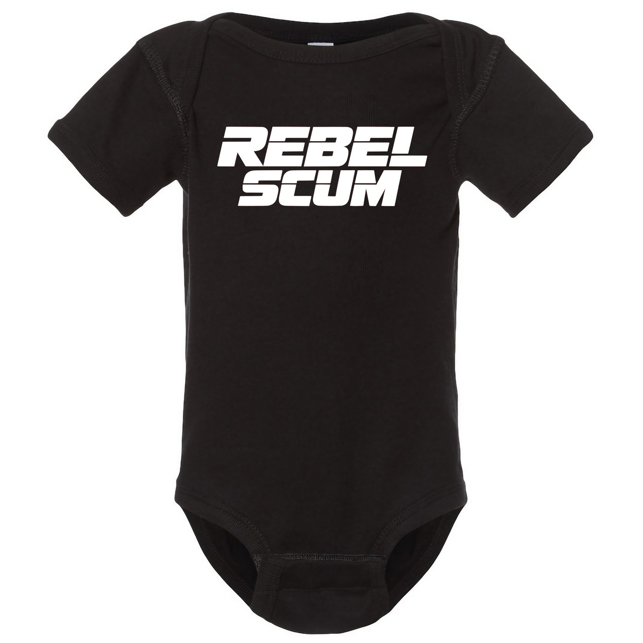Star Force Wars Rebel Scum Baby Onesie & Infant Black Bodysuit