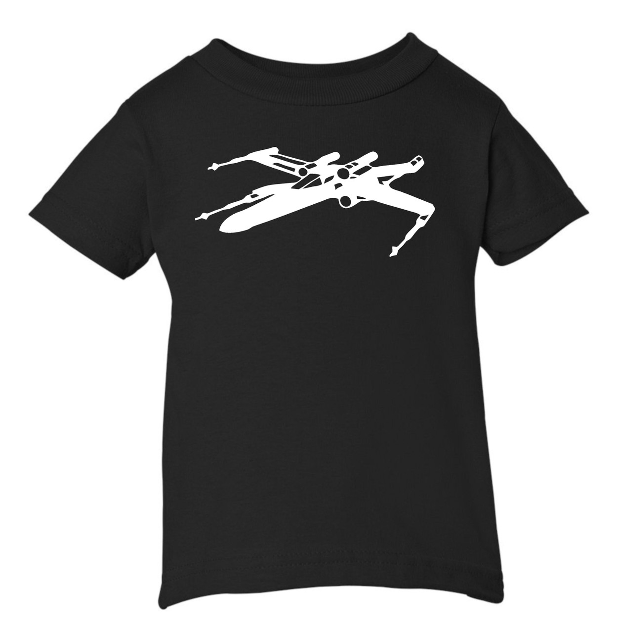 Star Force Wars X Ship Wing Baby Infant & Toddler Black T-shirt