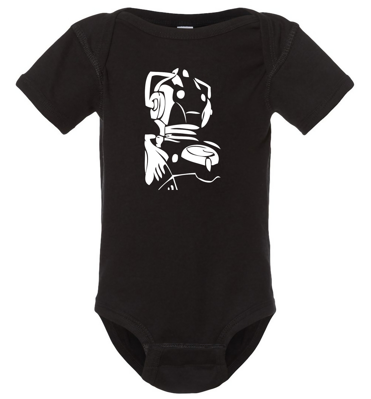 Dr. ? Who Cybermen Doctor's Enemy Fun, Cool Baby Onesie & Infant Black Bodysuit