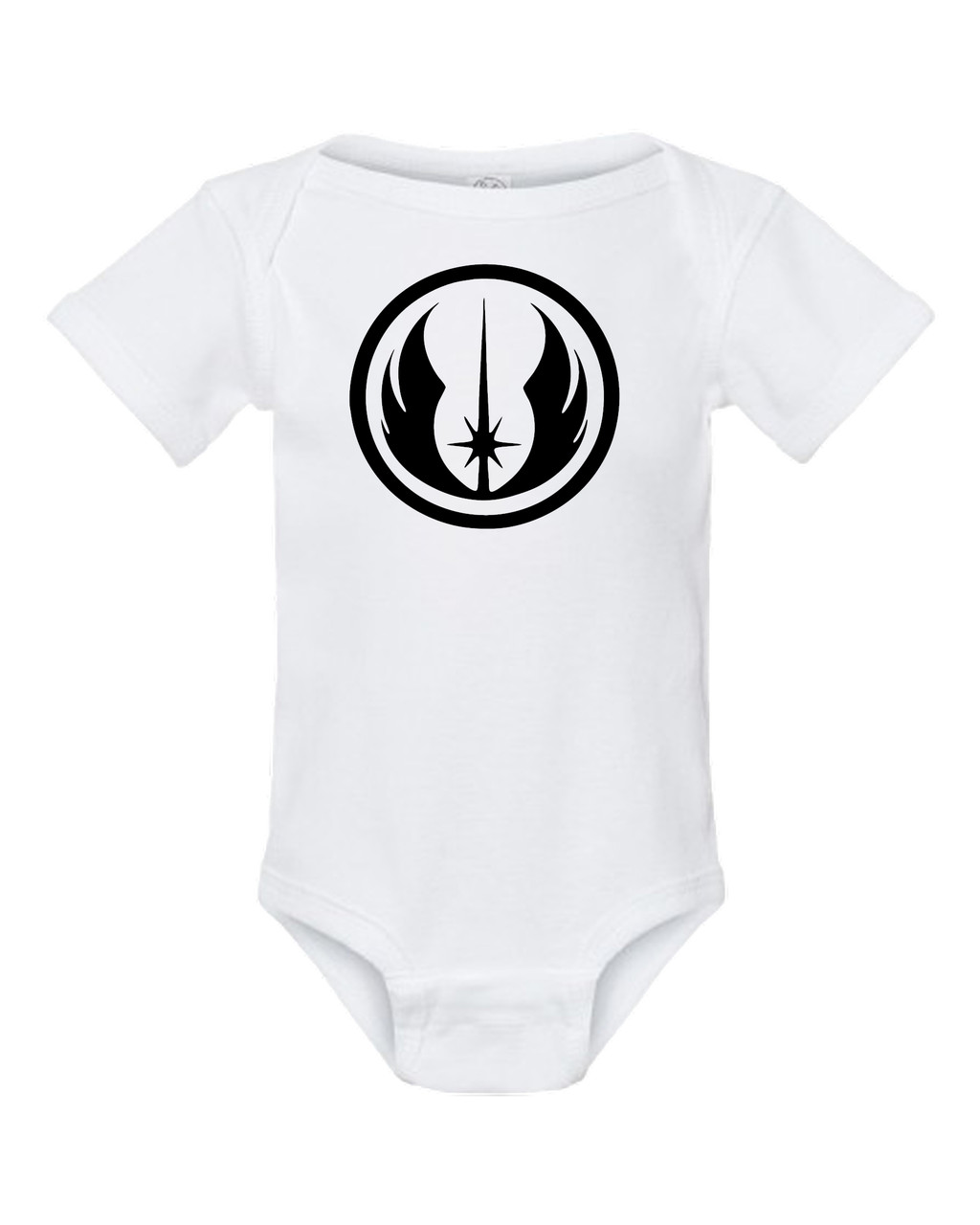 Jedi Order Symbol Fun, Cool Baby Onesie & Infant White Bodysuit