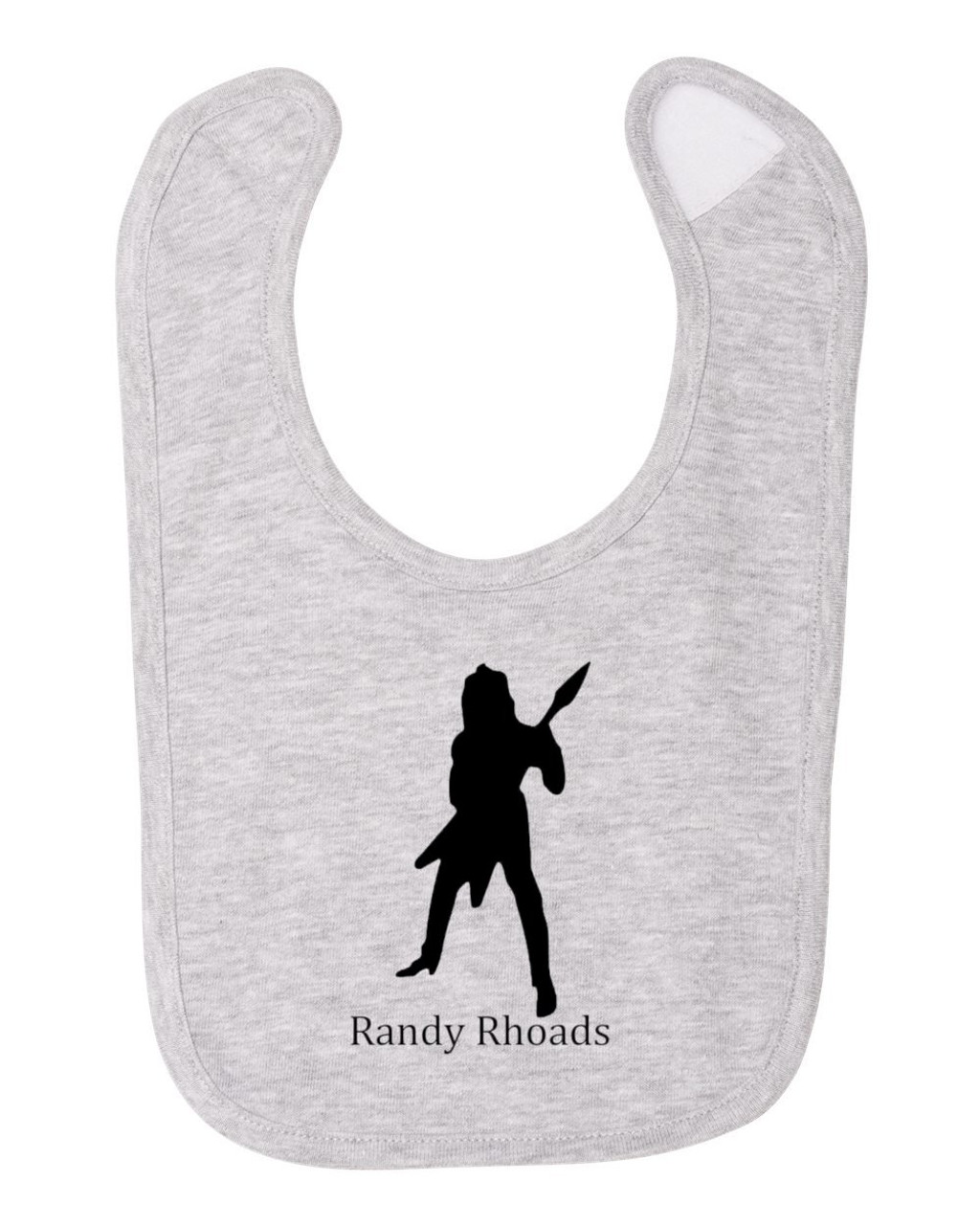 Randy Rhoads Ozzy Heavy Metal Osbourne Guitar Baby Bib Cotton Apron Child Smock