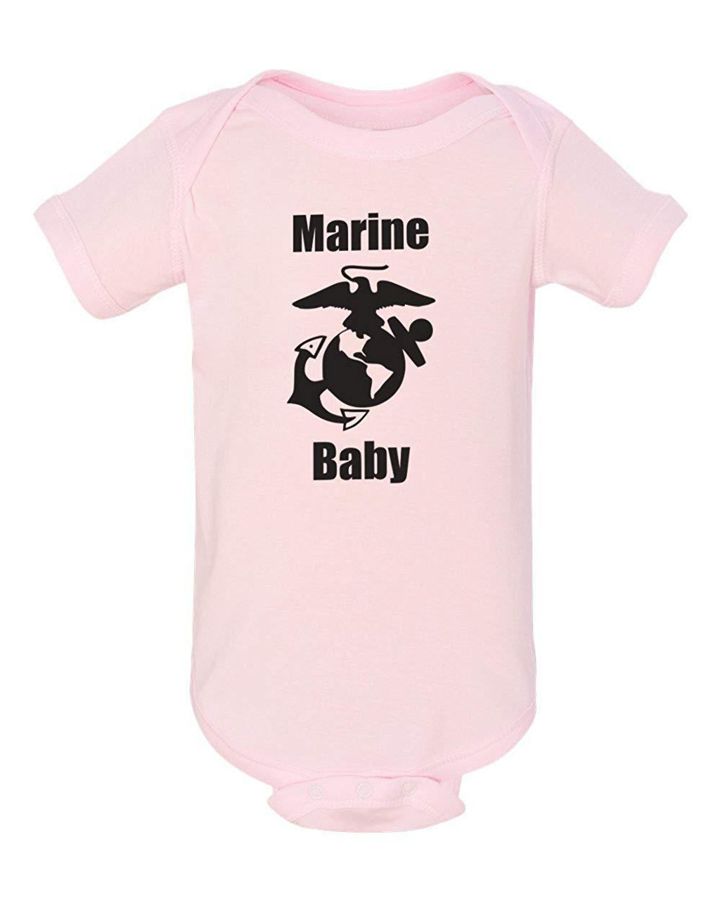Marines Baby Pink Fun, Cool Baby Onesie & Infant Bodysuit
