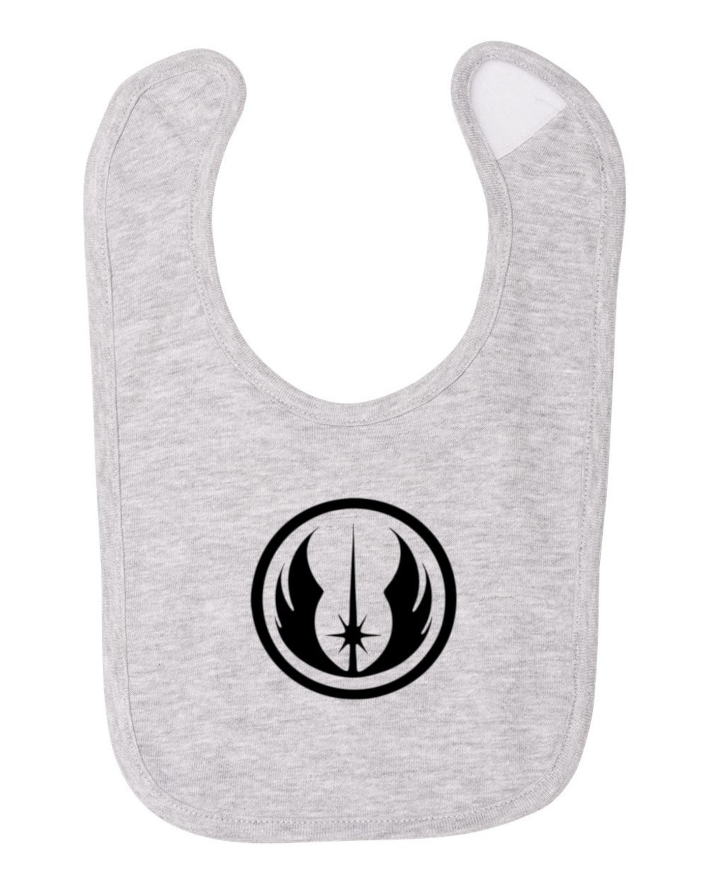 Jedi Order Symbol & Emblem Ash infant Baby Bib Cotton Apron Child Smock